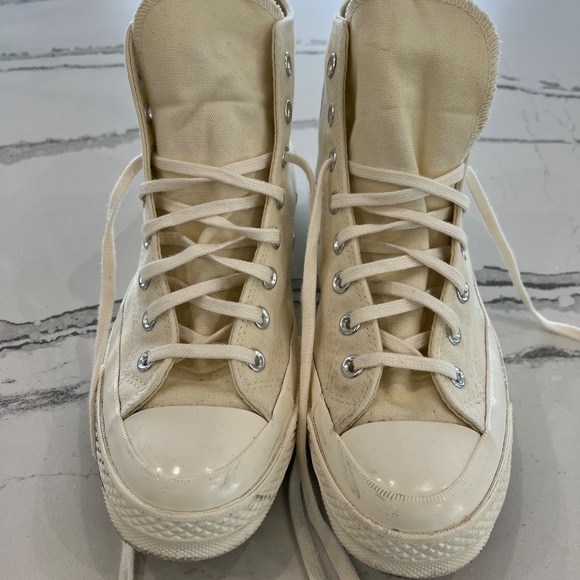 Comme de Garçons PLAY Converse Hi Tops M9/W11 - Picture 14 of 16